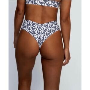 Skatie X Salty Blonde• ‘Mandi’ Bikini Bottom in BARBADOS
